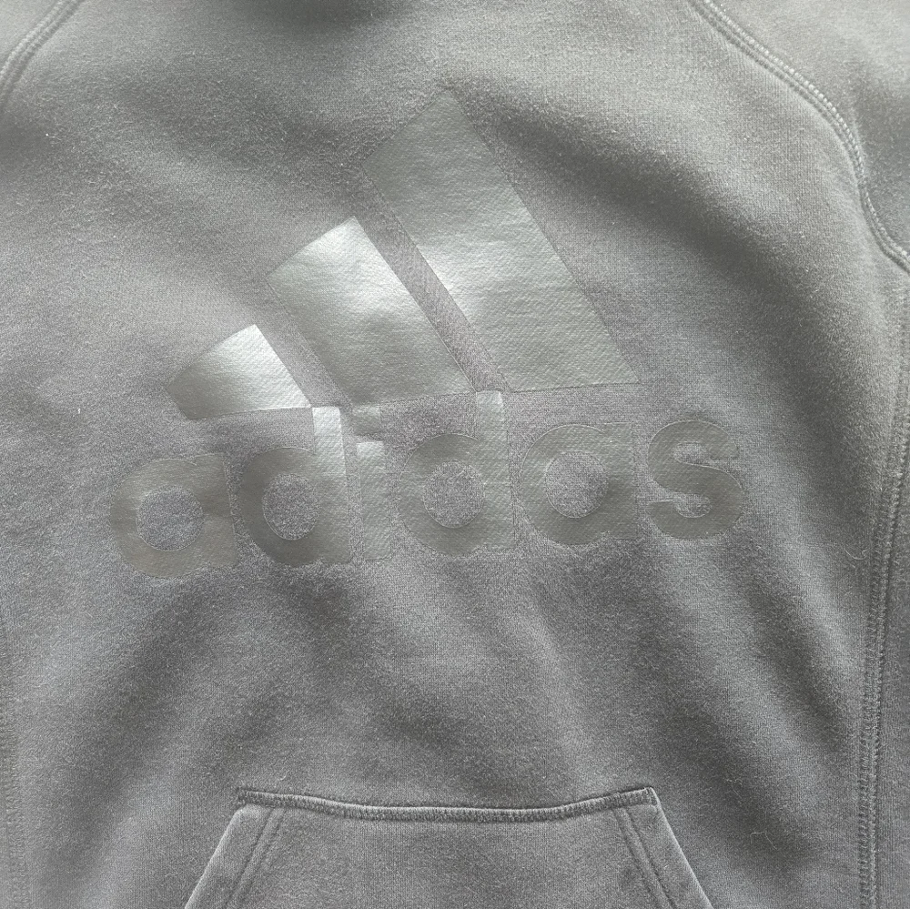 Adidas Black Pullover Hoodie Sweatshirt Size: S - Picture 4 of 5
